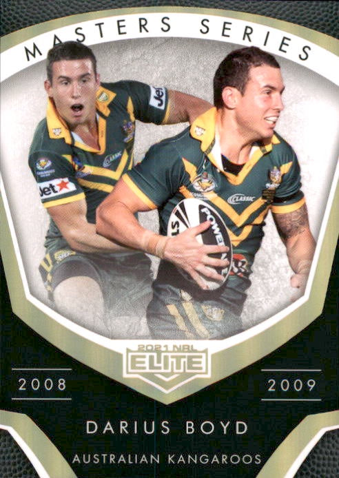 Darius Boyd, Masters Series, 2021 TLA Elite NRL Rugby League