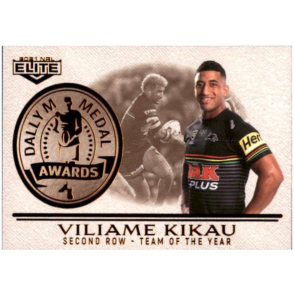 Viliame Kikau, Dally M Awards, 2021 TLA Elite NRL Rugby League