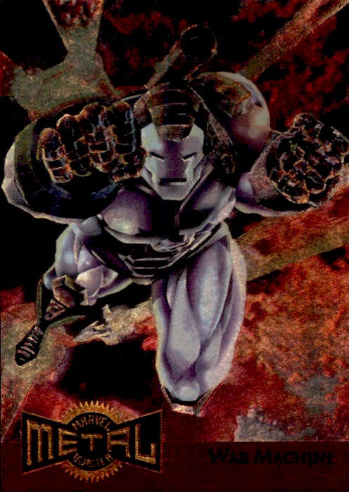 War Machine, Metal Blaster, 1995 Marvel Metal