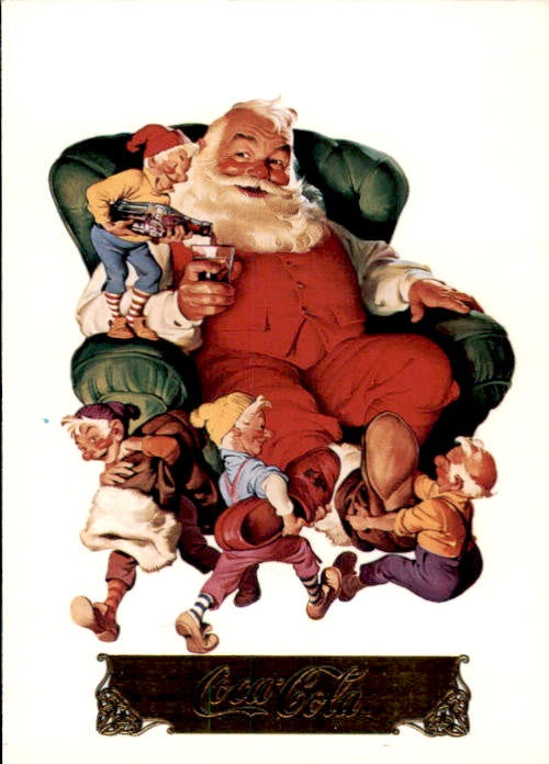 Coca-Cola, Series 2, Santa Claus S14, 1994 Collect-a-Card