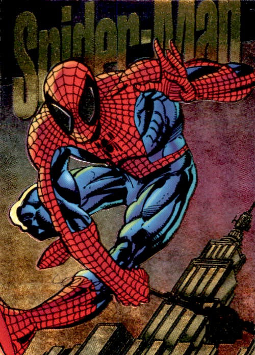 Spider-man, Power Blast, 1994 Fleer Marvel Universe