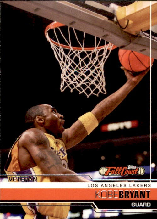 Kobe Bryant, #20, 2006-07 Topps Full Court