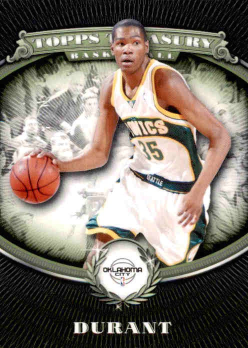 Kevin Durant, 2008-09 Topps Treasury Basketball NBA