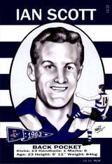 Geelong Cats 1963 Premiers Card Set by Noel