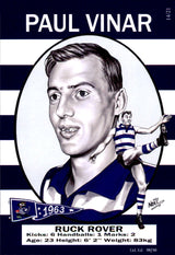 Geelong Cats 1963 Premiers Card Set by Noel