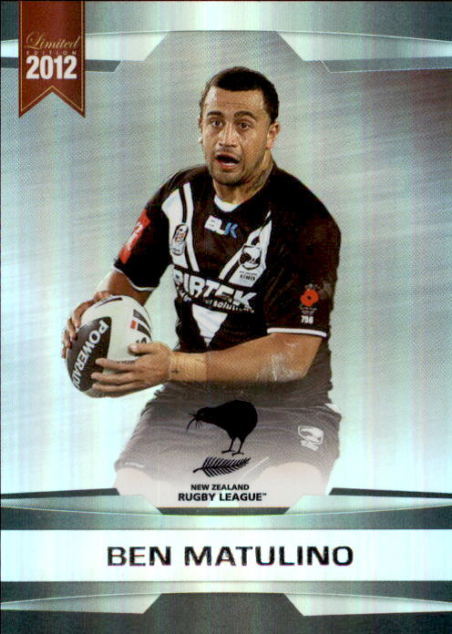 2012 ESP Rugby League Limited Parallel card - 1 to 72 - Pick Your Card