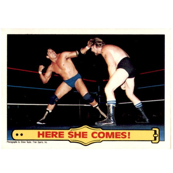 Tito Santana, Here She Comes!, #28, 1986 WWF Scanlens