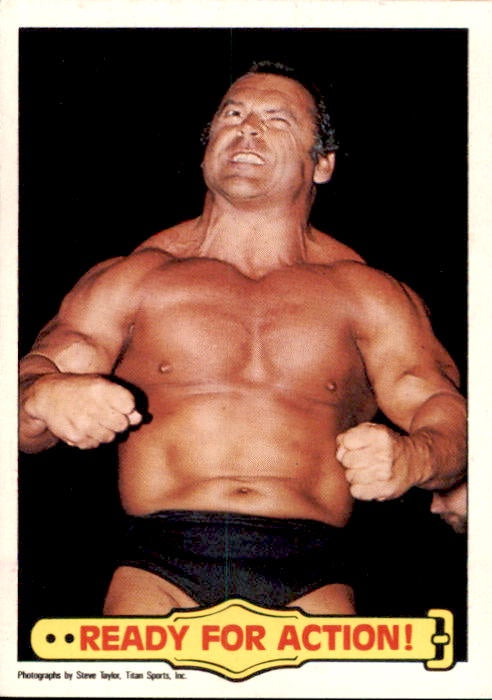 Ivan Putski, Ready for Action!, #46, 1986 WWF Scanlens