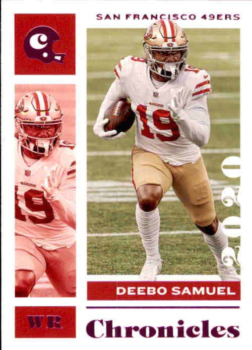 Deebo Samuel, Pink Foil, 2020 Panini Chronicles Football NFL