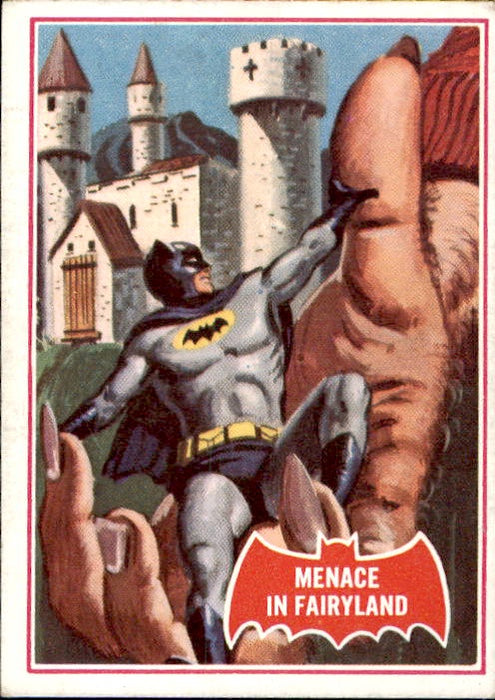 Menace in Fairyland, Red Bat, Batman Puzzle Cards, 1966 National Periodical Publications