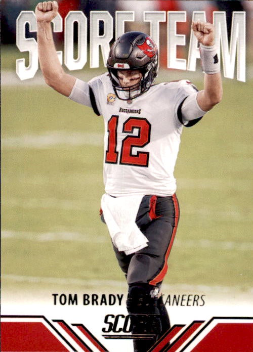 Tom Brady, Score Team, 2021 Score Football NFL