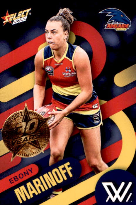 Ebony Marinoff, 30 Years Gold Seal, 2022 Select AFL Footy Stars