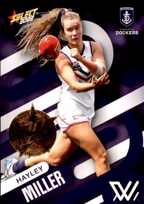 Hayley Miller, 30 Years Gold Seal, 2022 Select AFL Footy Stars