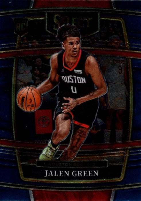 Jalen Green, RC, Concourse, 2021-22 Panini Select Basketball NBA — Ja ...