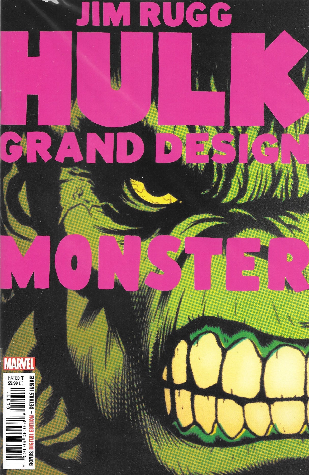 Jim Rugg HULK Grand Design Monster
