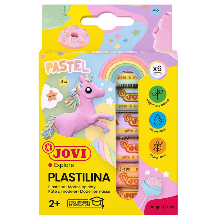 Jovi - Plastilina - 6x15g Pastel