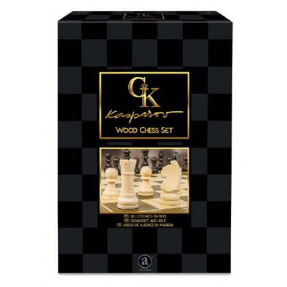 Kasparov Chess Set Wood