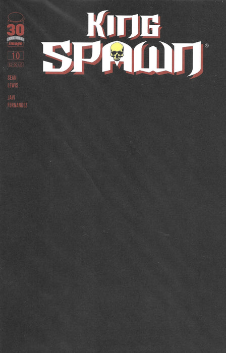 King Spawn #10 Black Cover Comic