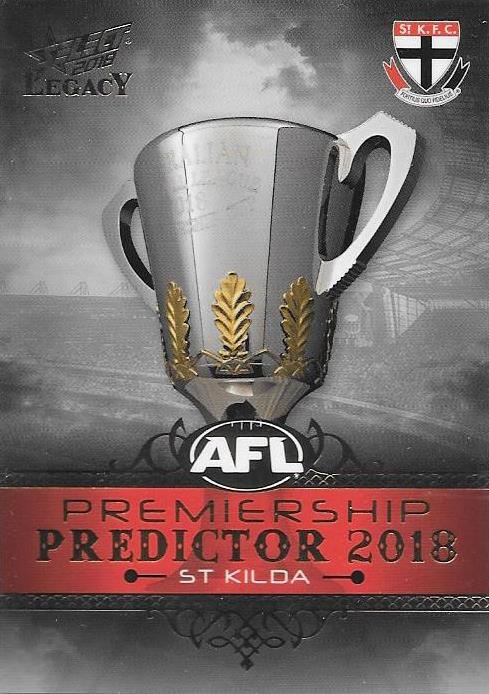 St Kilda Saints, Silver Premiership Predictor, 2018 Select AFL Legacy