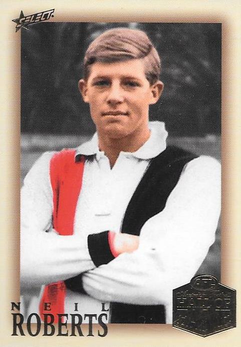 Neil Roberts, Hall of Fame Red Back Parallel, 2018 Select AFL Legacy