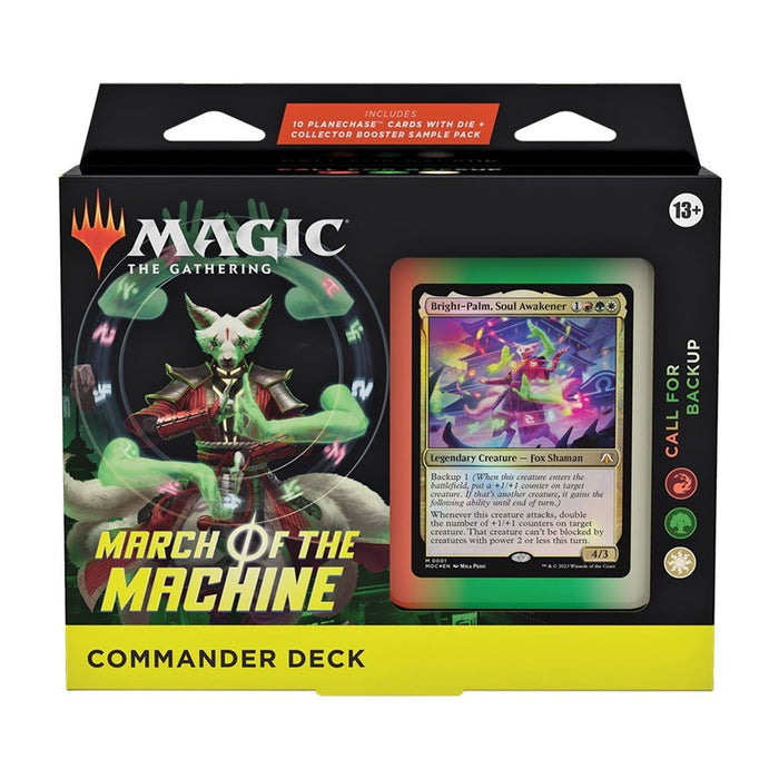 Call for Backup - Magic the Gathering March of the Machine Commander Deck