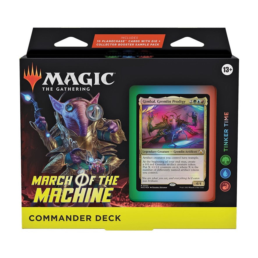Tinker Time Magic the Gathering March of the Machine Commander Deck