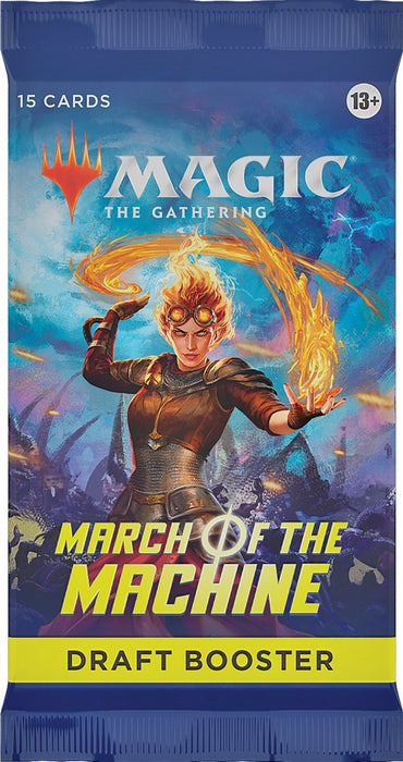 Magic the Gathering March of the Machine Draft Booster Pack