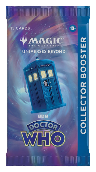Magic the Gathering Universes Beyond Doctor Who Collector Booster Pack