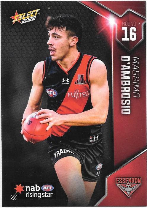 Massimo D'Ambrosio, NAB Rising Star, 2022 Select AFL