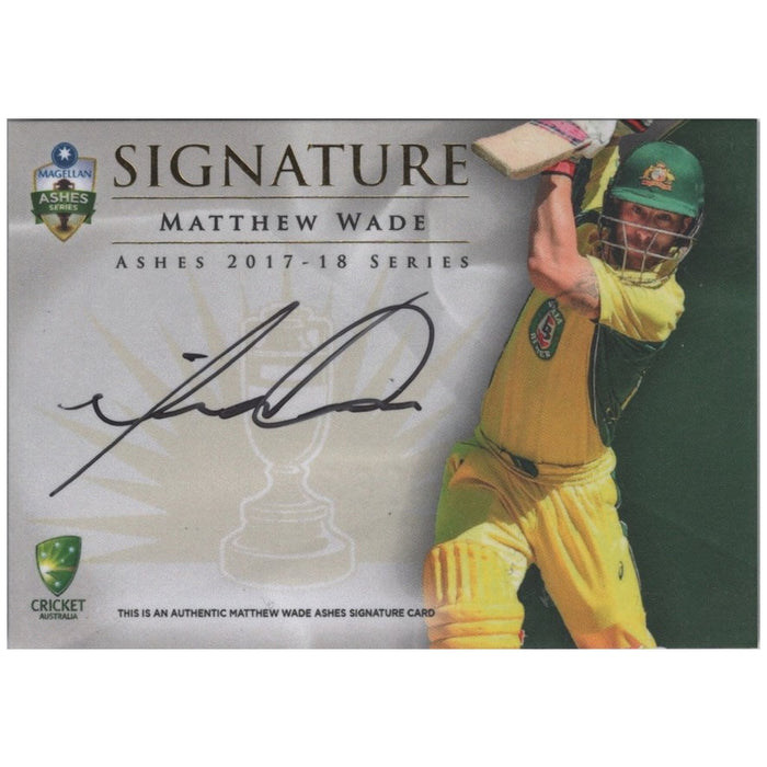 Matthew Wade, Signature Redemption, 2017-18 Tap'n'play The Ashes Cricket