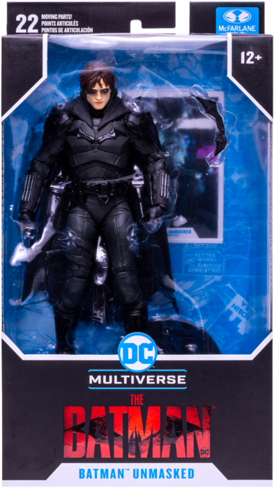 The Batman Movie (2022) - Batman Unmasked - McFarlane DC Multiverse 7 inch Action Figure