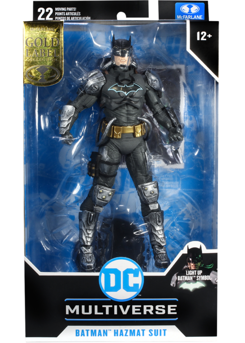 Batman Hazmat Suit Gold Label DC Multiverse 7” Scale McFarlane Action Figure