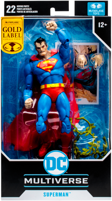 Batman: Hush - Superman (Angry Laser Eyes Variant) DC Multiverse Gold Label 7” Scale Action Figure