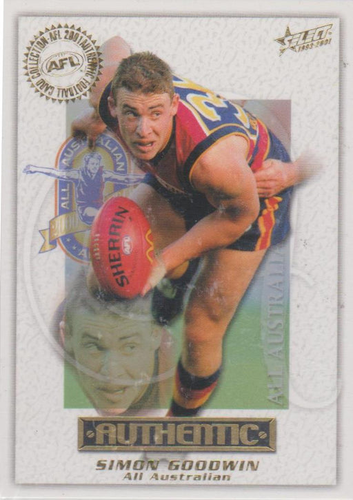 Simon Goodwin, All Australian, 2001 Select AFL Authentic