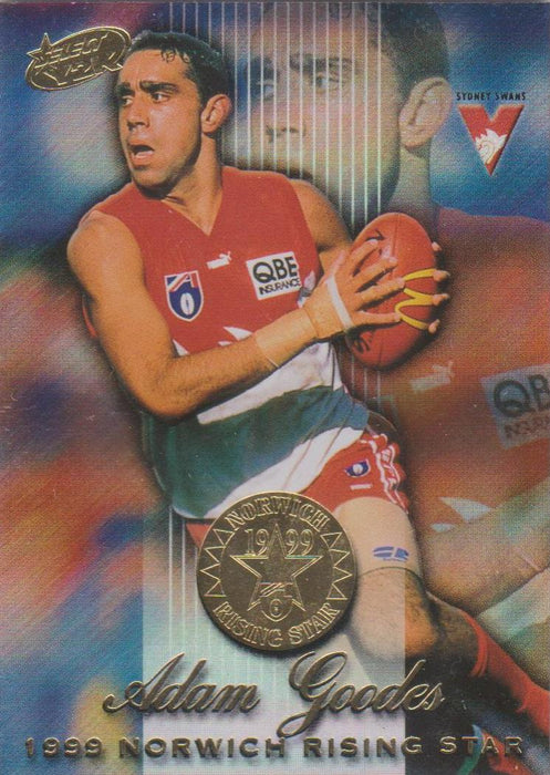 Adam Goodes, Rising Star, 2000 Select AFL Y2K