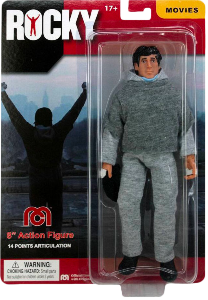 Rocky in Training, 8" Action Figure, MEGO Movies, Rocky