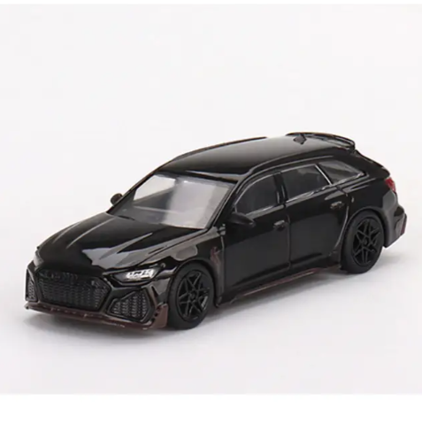 Mini GT, ABT Audi RS6 Johann Abt Signature Edition Black, 1:64 Scale D ...