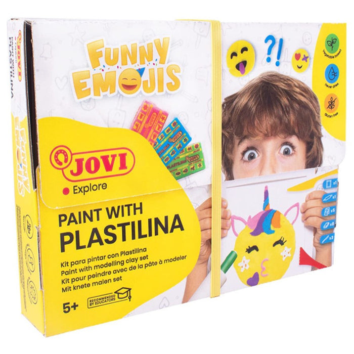 Jovi - Paint with Plastilina - Funny Emojis