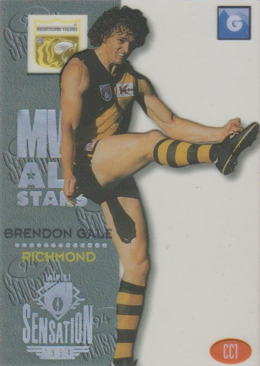 Brendon Gale, MVP All Stars, 1994 Dynamic Sensation AFL