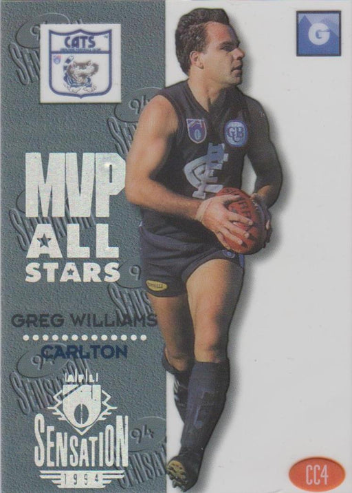 Greg Williams, MVP All Stars, 1994 Dynamic Sensation AFL