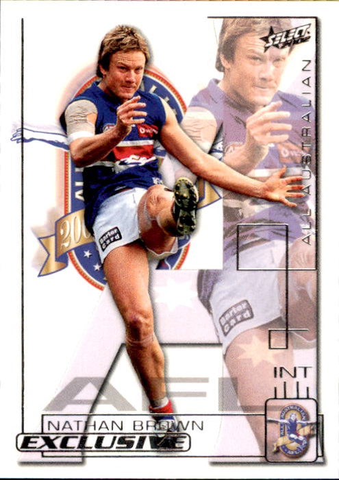 Nathan Brown, All Australian, 2002 Select AFL Exclusive