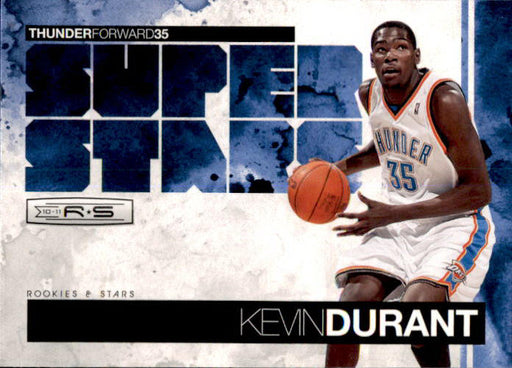 Kevin Durant, Super Stars, 2010-11 Panini Rookies & Stars Basketball NBA