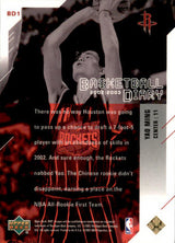 Yao Ming, Basketball Diary, 2002-03 UD MVP Basketball NBA