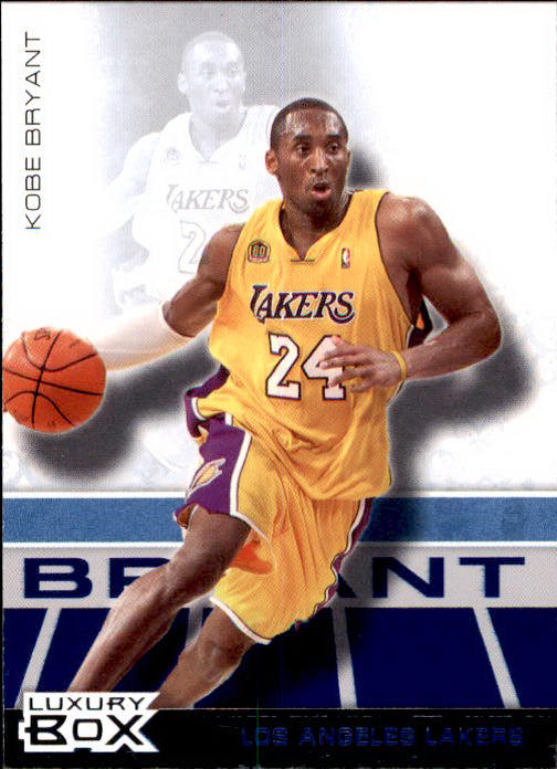 Kobe Bryant, 2008-09 Topps Luxury Box Basketball NBA