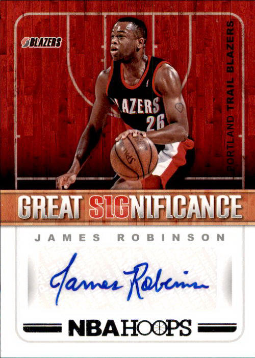 James Robinson, Great Significance, 2018-19 Panini Hoops Basketball NBA