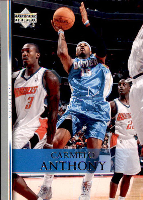 Carmelo Anthony, 2007-08 Upper Deck Basketball NBA
