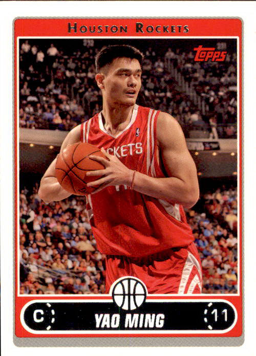 Yao Ming, 2006-07 Topps Basketball NBA