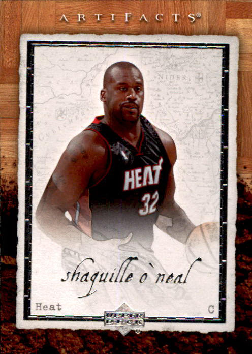 Shaquille O'Neal, 2007-08 UD Artifacts Basketball NBA