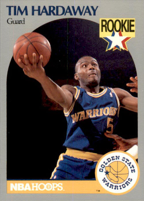 Tim Hardaway, RC, 1990-91 Hoops Basketball NBA