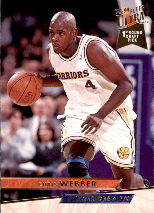 Chris Webber, RC, 1993-94 Fleer Ultra Basketball NBA